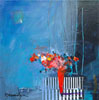Red Vase