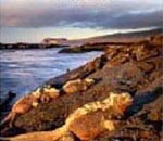 Ecuador coast line.