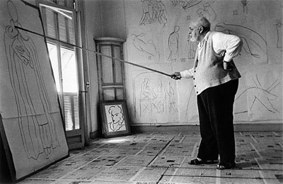 Matisse with Long-Handled Brush