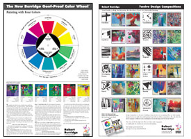 Color Wheel & Composition Chart Combo