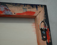-Ring on Back of Painting Panel