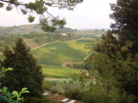 View from the Villa Bacio