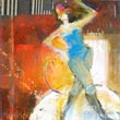 Blue Hoop Dancer