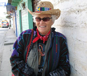 Sue in Guatemala-chic!