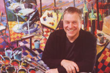 Artist Robert Burrdige in BobLand