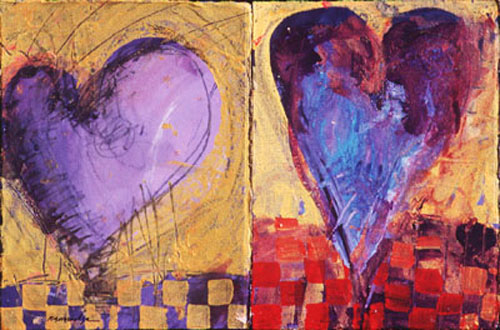 Heart Dyptich #1