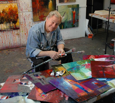 Bob and New Holbein Artist Acrylic