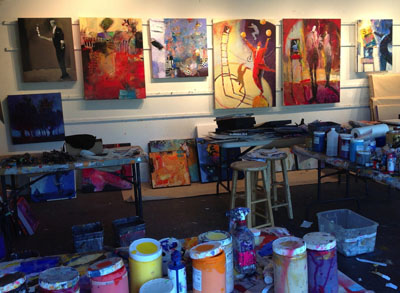 New Work in the Studio