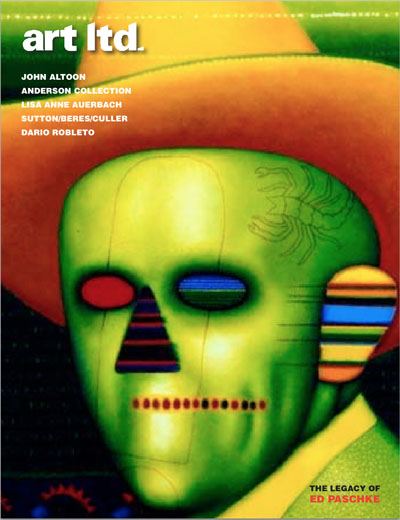 art ltd. Magazine cover