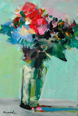 Florals for August Painting of the Month