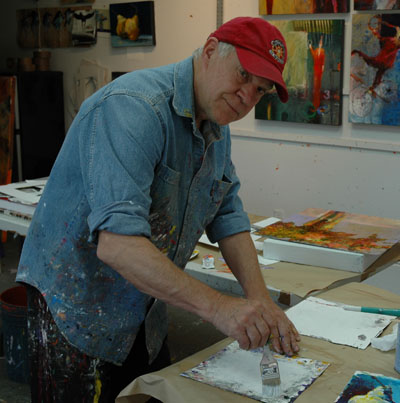 Bob Using Gesso
