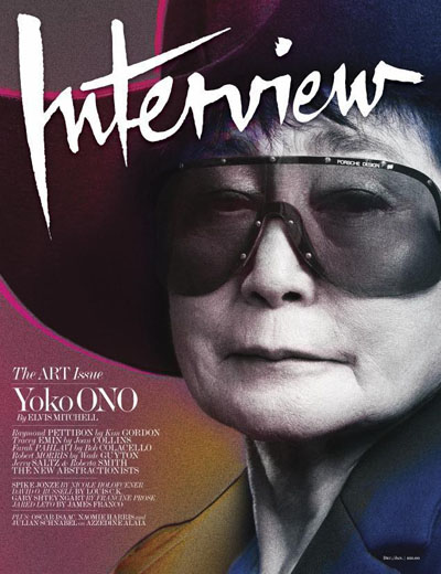 Yoko Ono Interview Magazine
