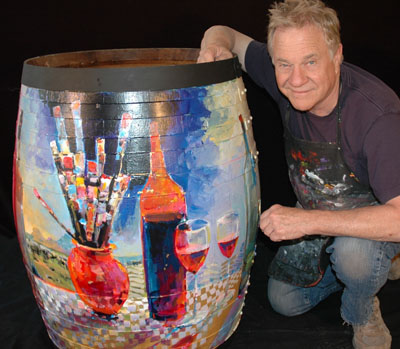 Wine Barrel for the Central Coast Wine Classic