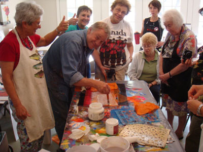  Bob in Collage Workshop