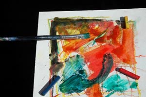 Derwent InkTense with Brush