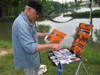 Bob at Briere Canal