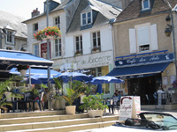 Lunch at the Cafe in Sancerre