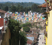 Cemetary outside of Chichicastenango