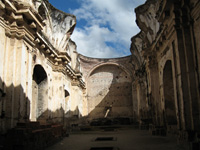 Ruins of Santa Clara in Antigua