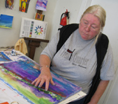 Amber Finger Paints!