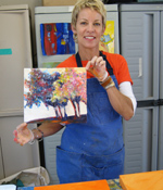 Leslie and her Masterpiece