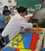 Kim at Work